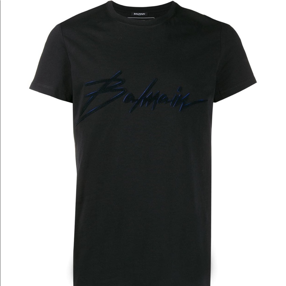 NWT Men’s Balmain Signature Logo T-Shirt